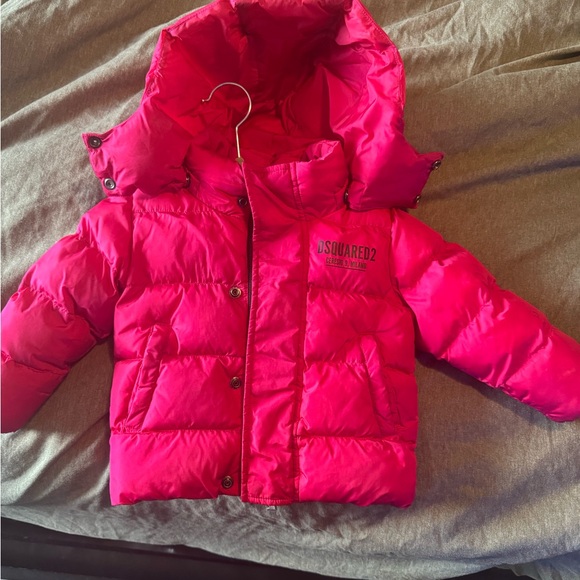 Infant DSQUARED puffer coat. Barely worn. 12months